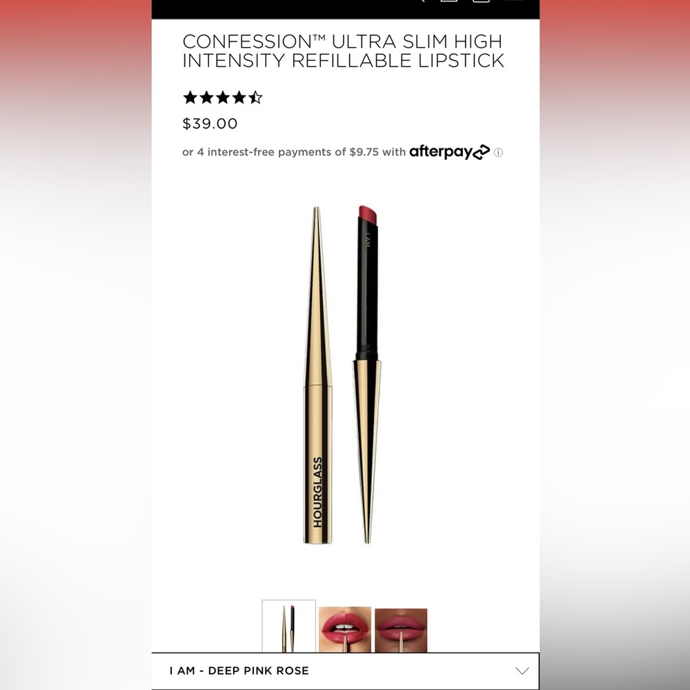Hourglass ultra slim lipstick